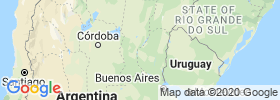 Entre Rios map